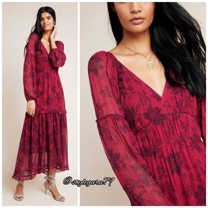 NWT, Anthropologie, Annabella Maxi Dress